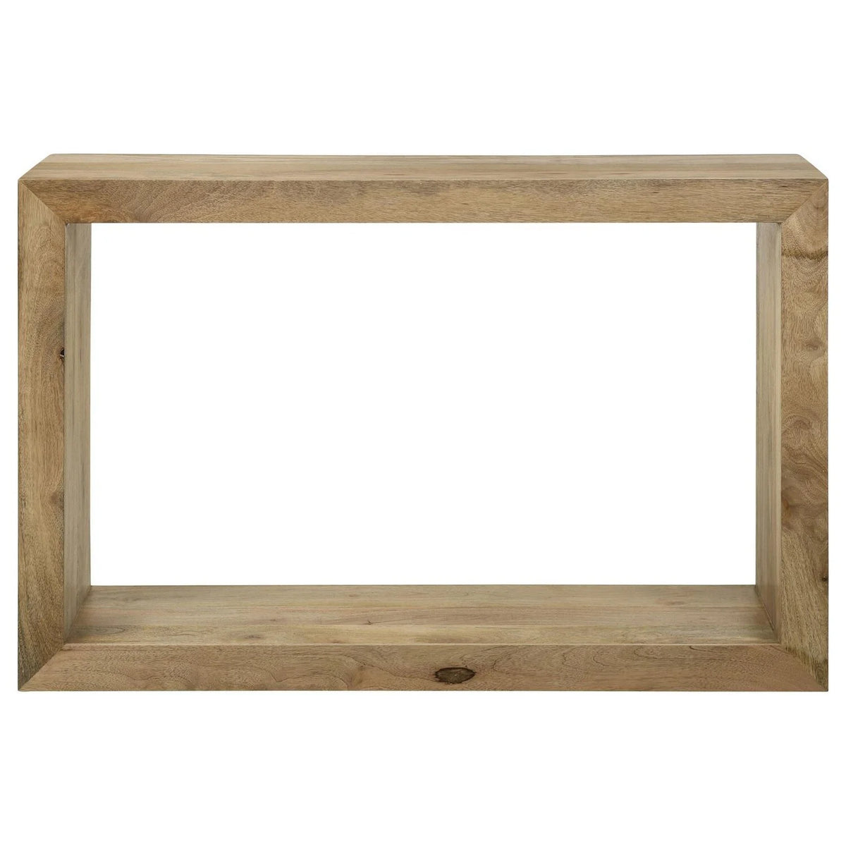 46 Inch Brown Mango Wood Console Table Q3178