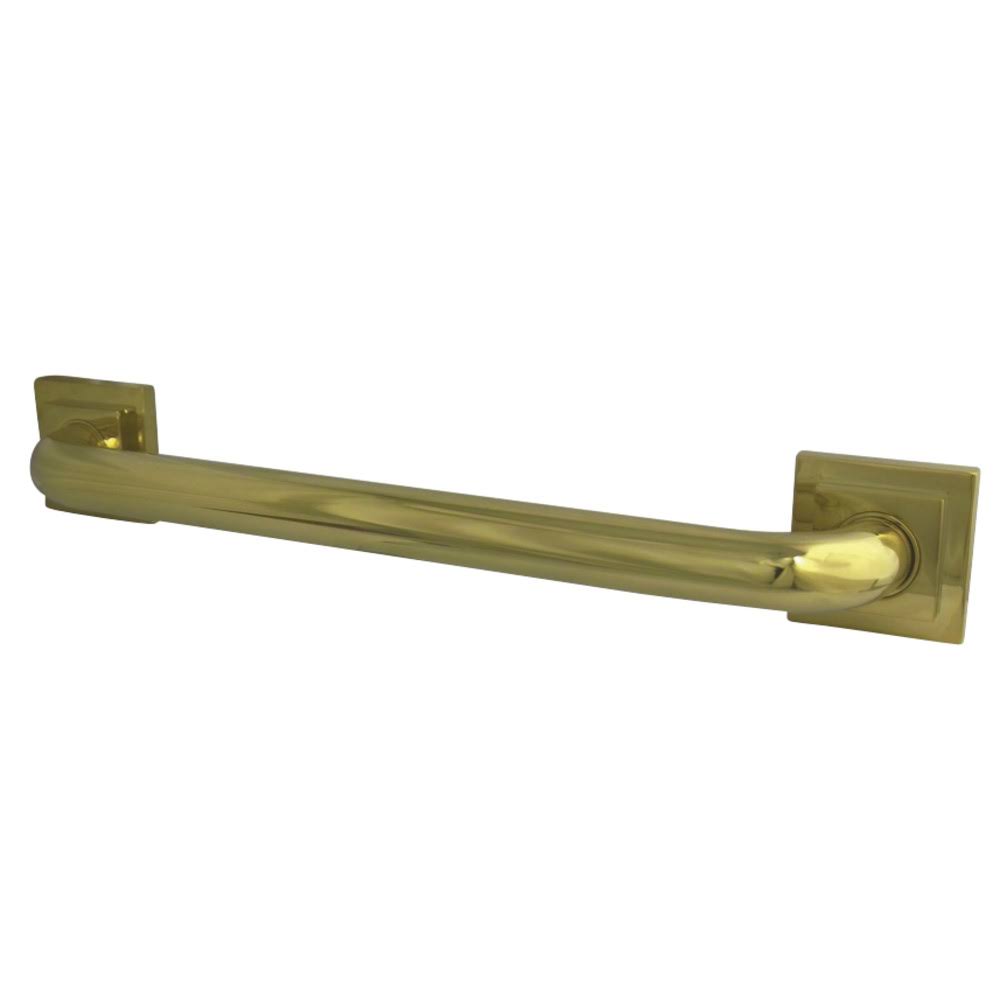 12x22 Polished Brass Grab Bar V34824
