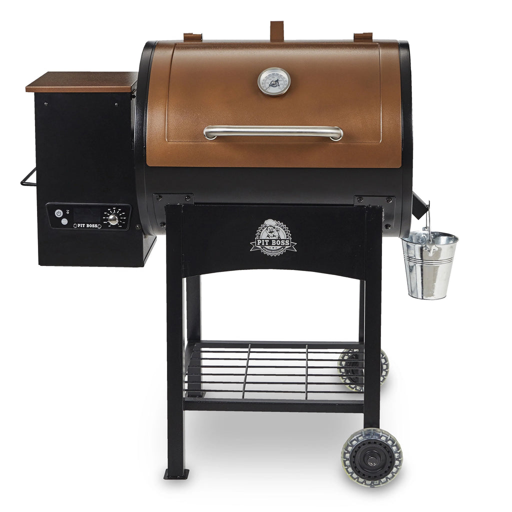 Wood Fired Pellet Grill with Flamebroiler U624