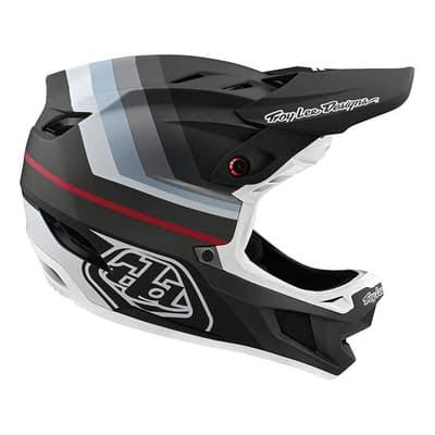 Black-Silver D4 Composite Helmet F320598