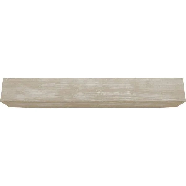 White 2-Sided Faux Wood Ceiling Beam U415