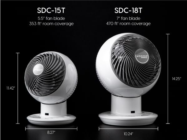 Large Oscillating 8-in-1 Fan with Remote and Timer Y767