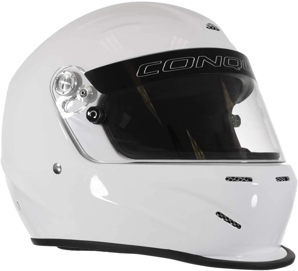 Aerodynamic Vented Full Face Auto Racing Helmet C256