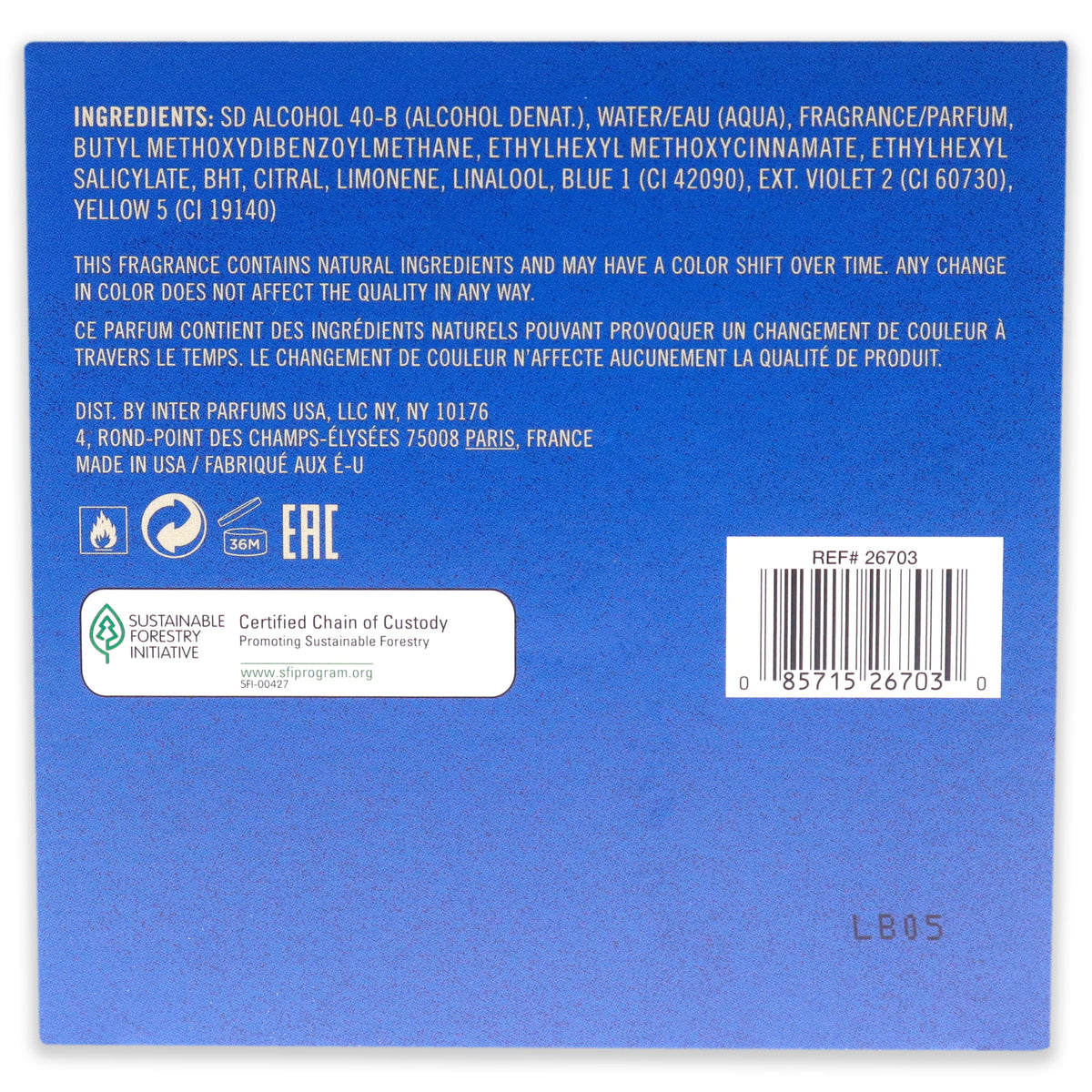 3.4 oz EDT Spray B726816
