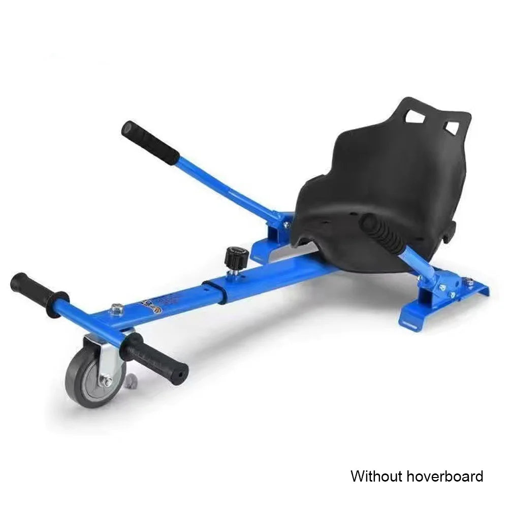 Hoverboard Attachment Adjustable Scooters Hand-Operated Seat Rear Wheel A9012