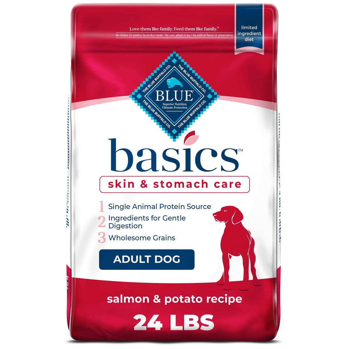 Salmon & Potato Adult Dry Dog Food A71095