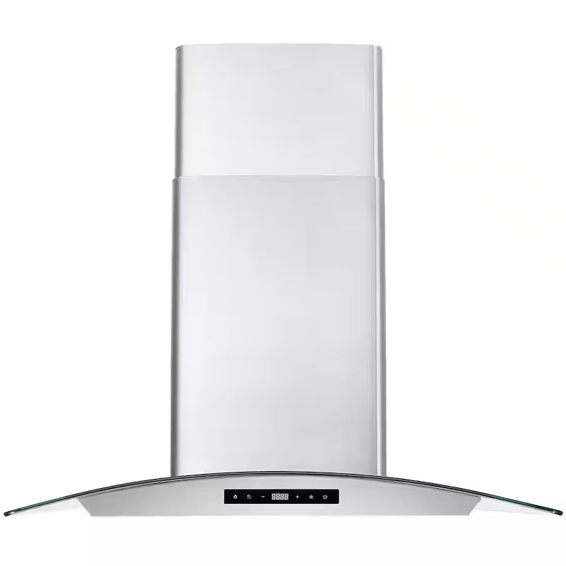 30 in. Stainless Steel Wall Mount Range Hood with Touch Controls T44310