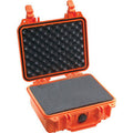 Orange Pelican 1200 Case with Foam X115