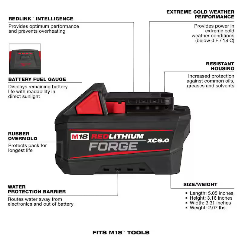 18V Lithium-Ion Brushless Cordless Compact Impact Wrench J536