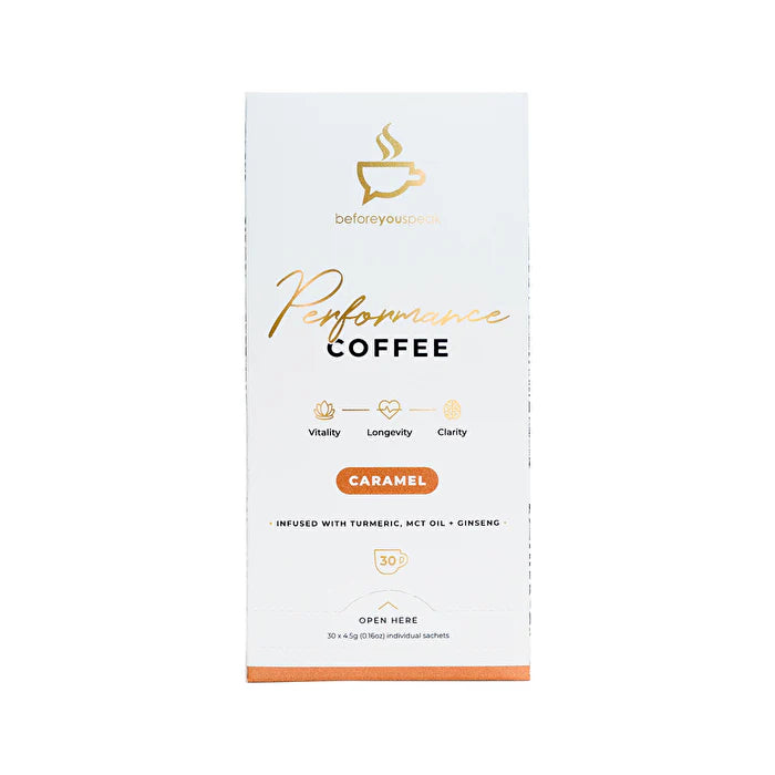 Caramel Performance Coffee 4.5g x 30 Pack O473102