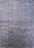Blue Gray Rectangle Area Rug O48996